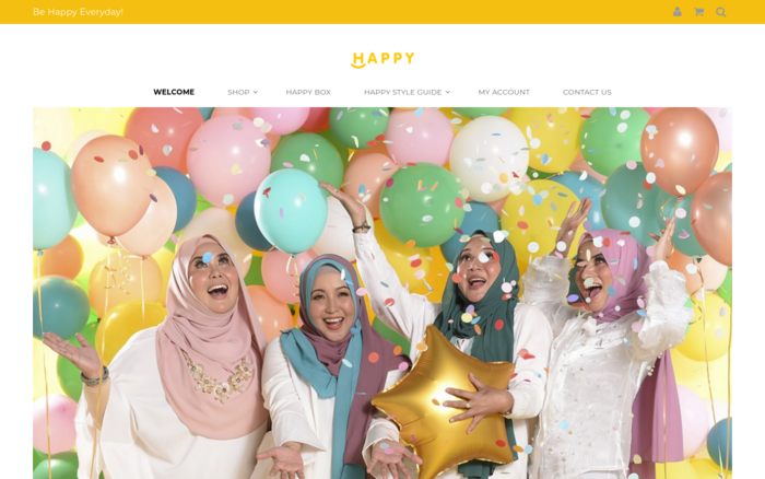 Happy Hijabs – Be Happy Everyday!